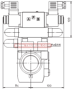 АТОС Размеры гидроклапана ATOS ARAM-32/32**-IX АТОС Размеры гидроклапана ATOS ARAM-32/32**-IX