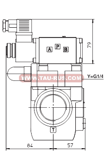 АТОС Размеры гидроклапана ATOS ARAM-32/10**-IX, ARAM-32/11**-IX АТОС Размеры гидроклапана ATOS ARAM-32/10**-IX, ARAM-32/11**-IX