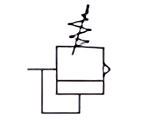 Схема предохранительного клапана (регулятор давления)