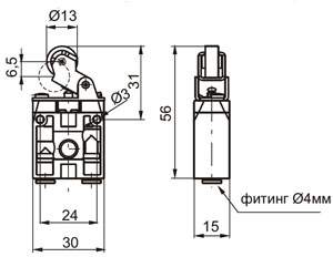 Пневмораспределитель 104.22.2.1/1.LC, 104.32.2.1/1.LC, 104.22.2.1/1.PC, 104.32.2.1/1.PC, 104.22.2.1/1.LA, 104.32.2.1/1.LA, 104.22.2.1/1.PA, 104.32.2.1/1.PA