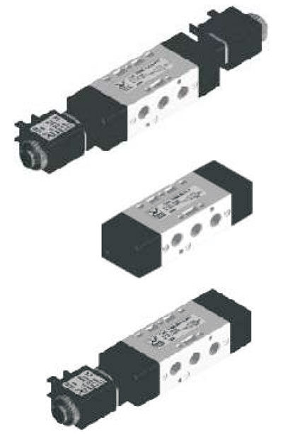 Распределители с электропневматическим управлением. Серия T488 СуперЭконом. Присоединение G1/8