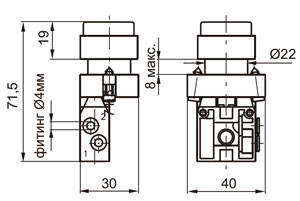 Пневмораспределитель 104.22.6.23/4.LC, 104.32.6.23/3.LC, 104.22.6.23/2.PC, 104.32.6.23/1.PC, 104.22.6.23/4.LA, 104.32.6.23/3.LA, 104.22.6.23/2.PA, 104.32.6.23/1.PA Пневмораспределитель 104.22.6.23/4.LC, 104.32.6.23/3.LC, 104.22.6.23/2.PC, 104.32.6.23/1.PC, 104.22.6.23/4.LA, 104.32.6.23/3.LA, 104.22.6.23/2.PA, 104.32.6.23/1.PA