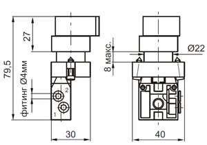 Пневмораспределитель 104.22.6.27.LC, 104.32.6.27.LC, 104.22.6.27.PC, 104.32.6.27.PC, 104.22.6.27.LA, 104.32.6.27.LA, 104.22.6.27.PA, 104.32.6.27.PA Пневмораспределитель 104.22.6.27.LC, 104.32.6.27.LC, 104.22.6.27.PC, 104.32.6.27.PC, 104.22.6.27.LA, 104.32.6.27.LA, 104.22.6.27.PA, 104.32.6.27.PA