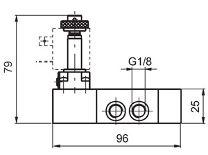 Пневмораспределитель 468.32.0.12.M2