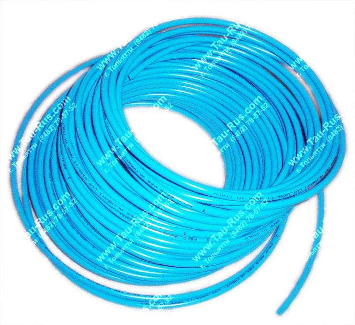 PE 8x6 пневматическая полиэтиленовая трубка голубая PE 8x6 пневматическая полиэтиленовая трубка голубая