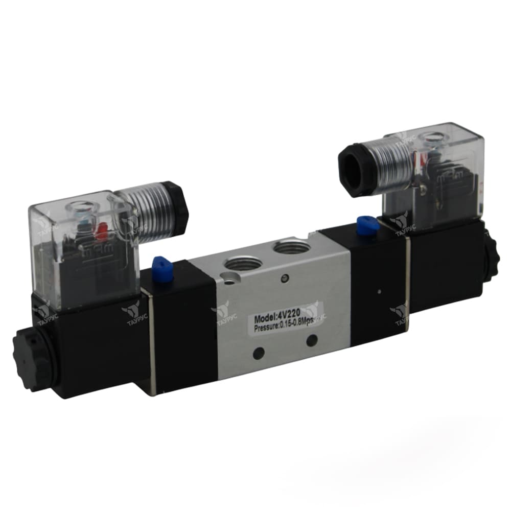 4V220-08-DC12V - Пневмораспределитель 4V220-08-DC12V - Пневмораспределитель