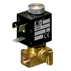 E205AB25///32E - Клапан запорный с прямым управлением в сборе с катушкой