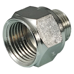 1051412 - Фитинг - переходник наруж. резьба R1/4" - внутр. резьба G1/2" 1051412 - Фитинг - переходник наруж. резьба R1/4" - внутр. резьба G1/2"