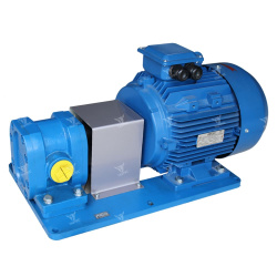 БГ11-22 - Насос (агрегат насосный) шестеренный масляный