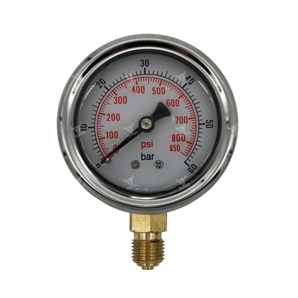 PG-63-B-060-G - Манометр вибростойкий, 0-60 бар, радиальный