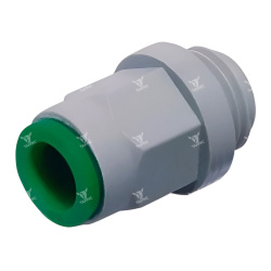 T0106M10 - Фитинг цанговый прямой из технополимера T0106M10 - Фитинг цанговый прямой из технополимера