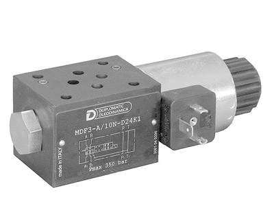MDF3-F3B/10N-D24K1 - Распределитель гидравлический отсечной электромагнитный