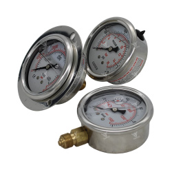 PG-100-F-100-G - Манометр вибростойкий, 0-100 бар, присоединение осевое