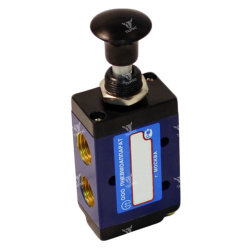 3Р-6-253-3 новая модель - Пневмораспределитель с ручным управлением