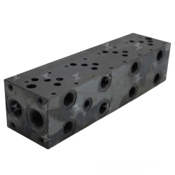 MD-05P-4-G - Плита монтажная выходы вбок, P и Т = G3/4", А и В = G1/2"