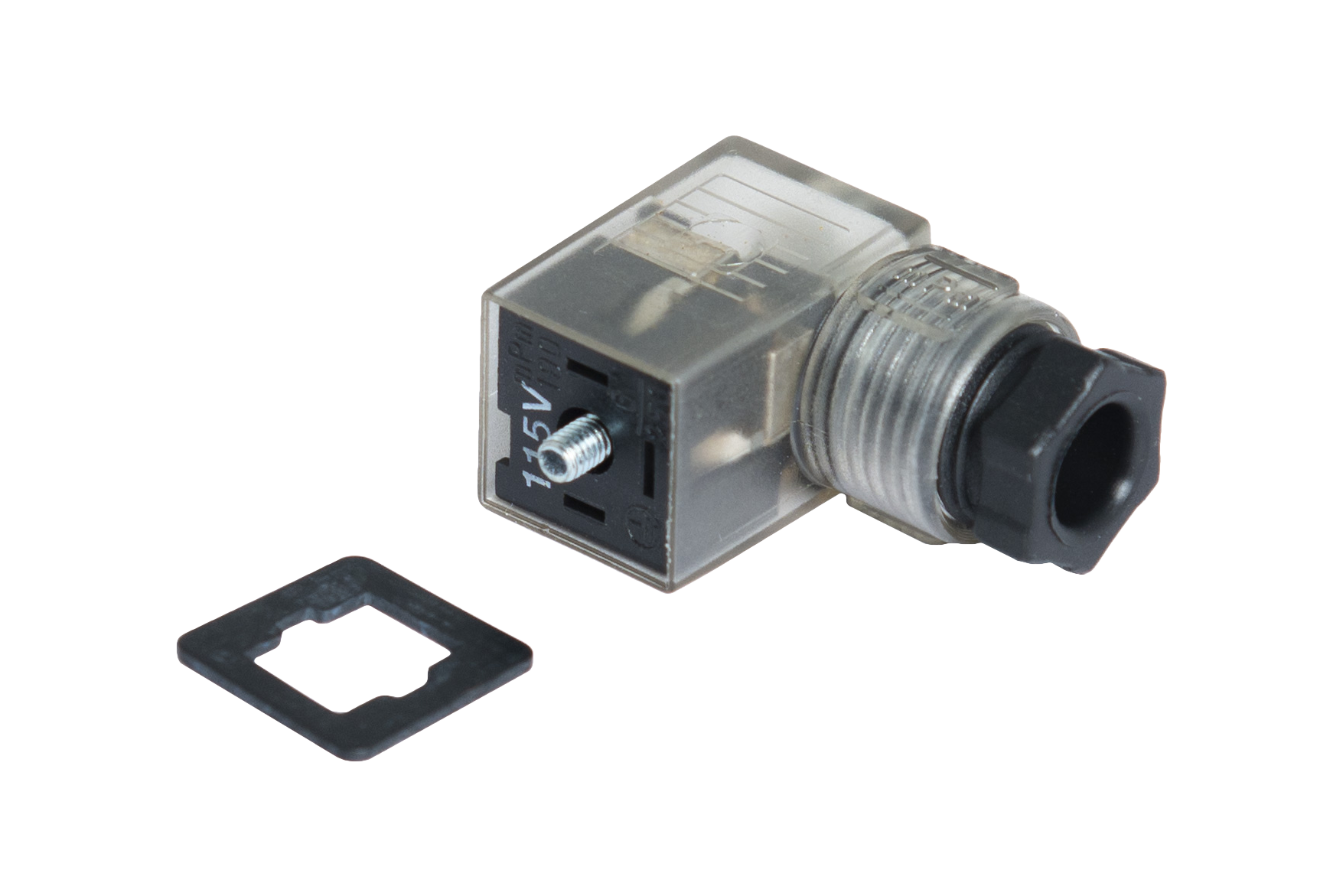 315.11.02L - Электроразъем 15мм с индикацией 110V AC