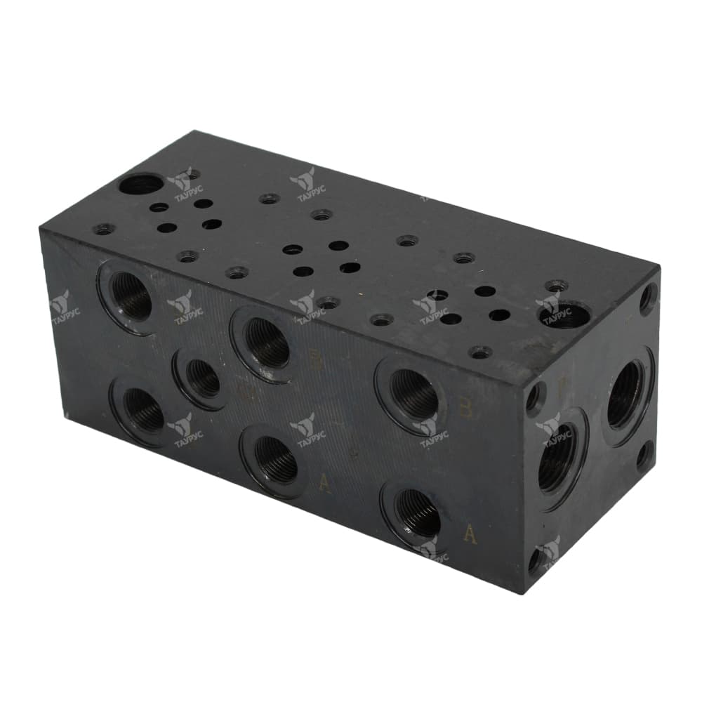 MD-03P-3-G - Плита монтажная выходы вбок, P и Т = G1/2", А и В = G3/8"