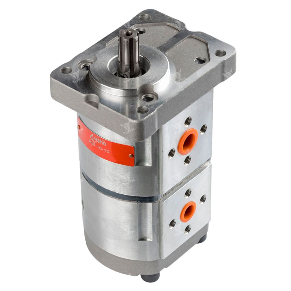 НШ-16-10М - Насос шестеренный сдвоенный гидравлический (тандем)