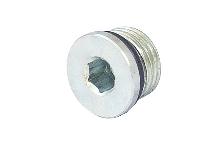 E70100004 - Заглушка 3/4"-16UNF (тип L;  вместо клапана КТ08), сталь