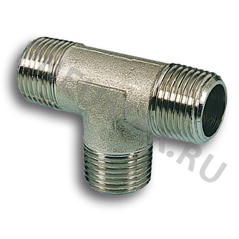 11634 - Фитинг - тройник резьбовой наруж. резьба