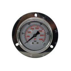 PG-63-F-250-G - Манометр вибростойкий, 0-250 бар, присоединение осевое