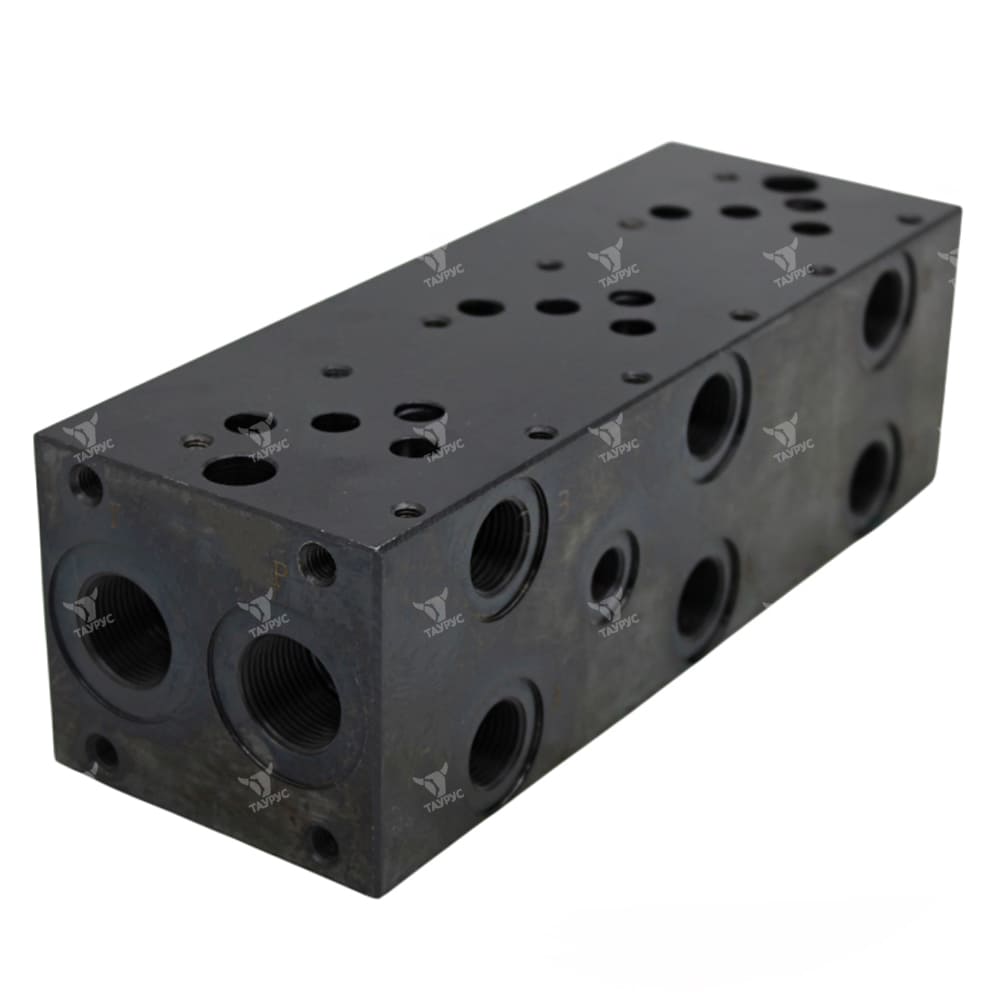 MD-05P-3-G - Плита монтажная выходы вбок, P и Т = G3/4", А и В = G1/2"