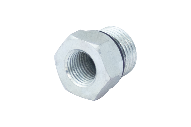 E70100002 - Переходник  3/4"-16UNF - G1/4" (тип N;  вместо клапана КТ08)