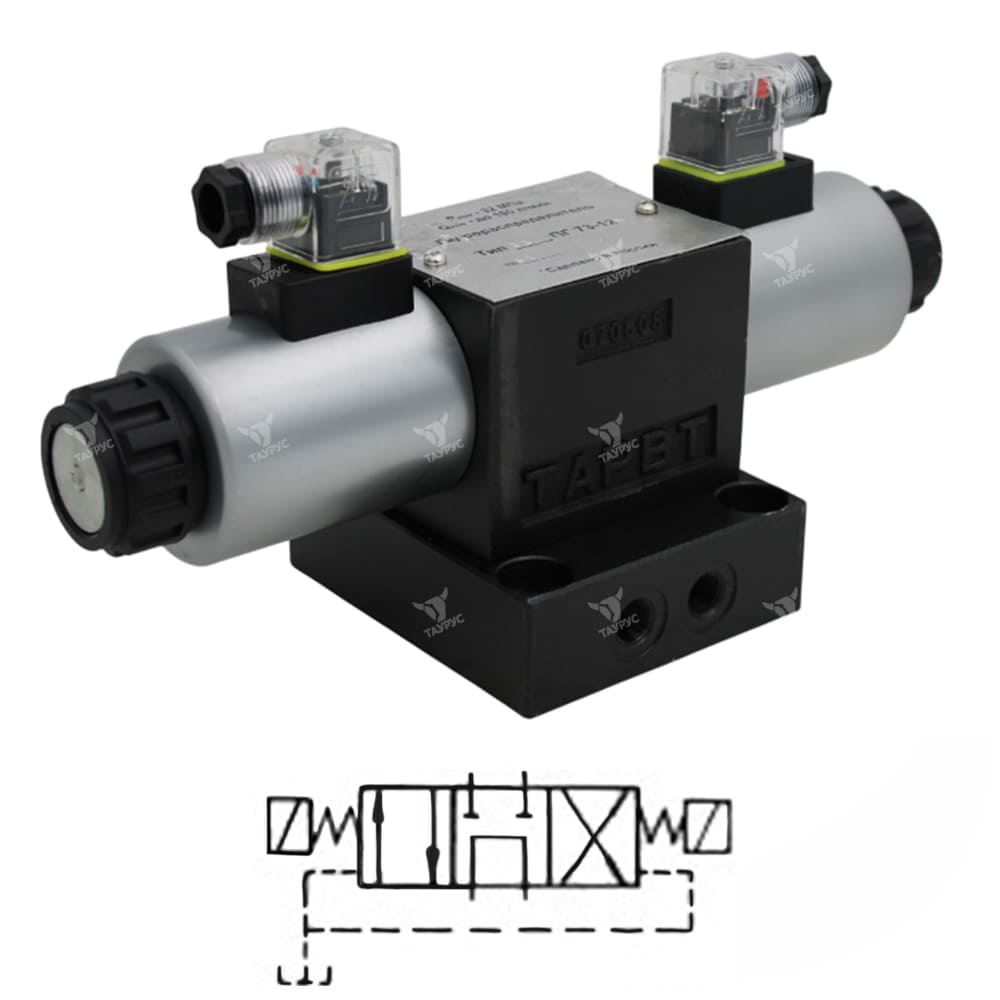 64ПГ73-12М.В110 - Гидрораспределитель на плите В10-7312
