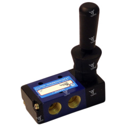 3Р-6-262-3 новая модель - Пневмораспределитель с ручным управлением