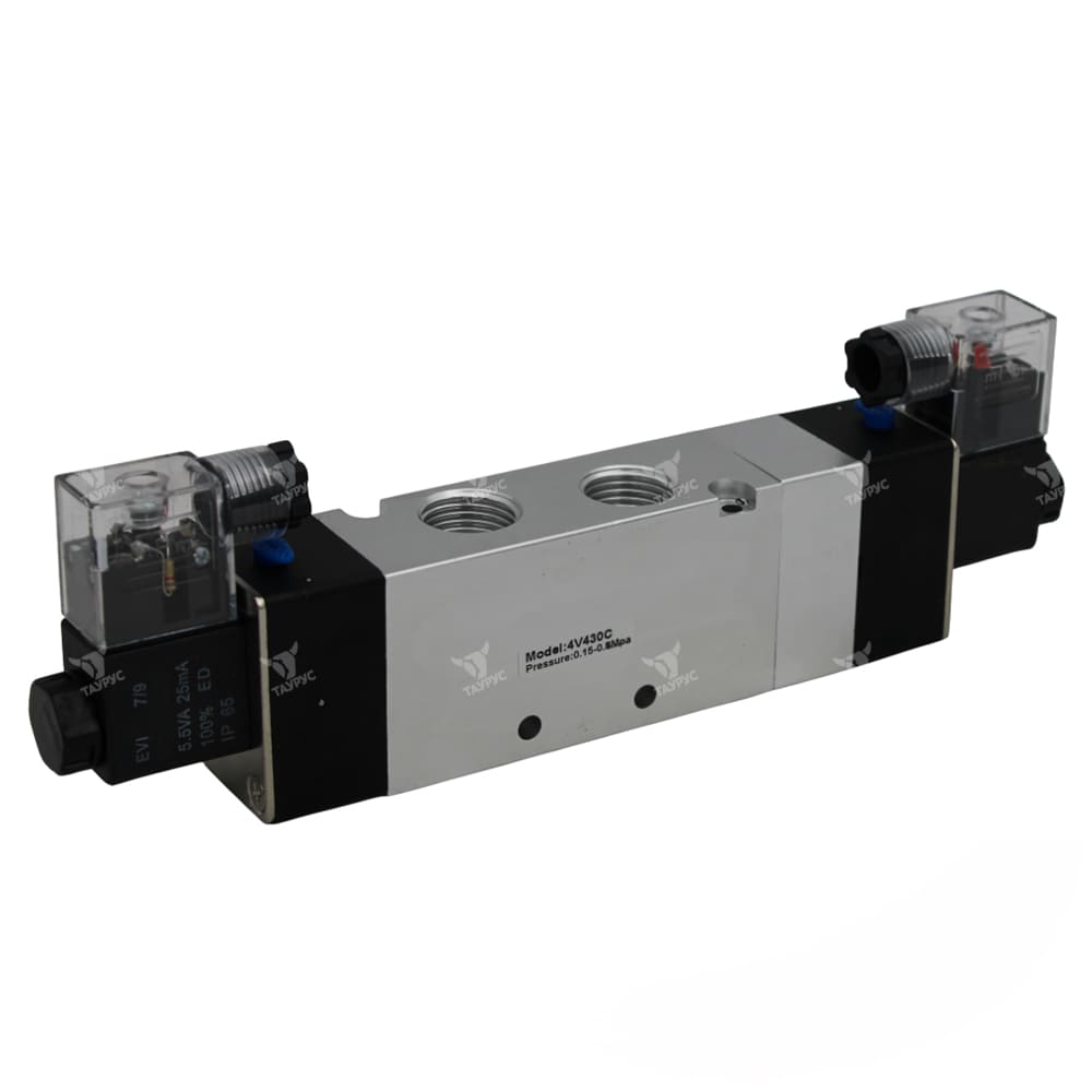 4V430C-15 DC24V - Пневмораспределитель 4V430C-15 DC24V - Пневмораспределитель
