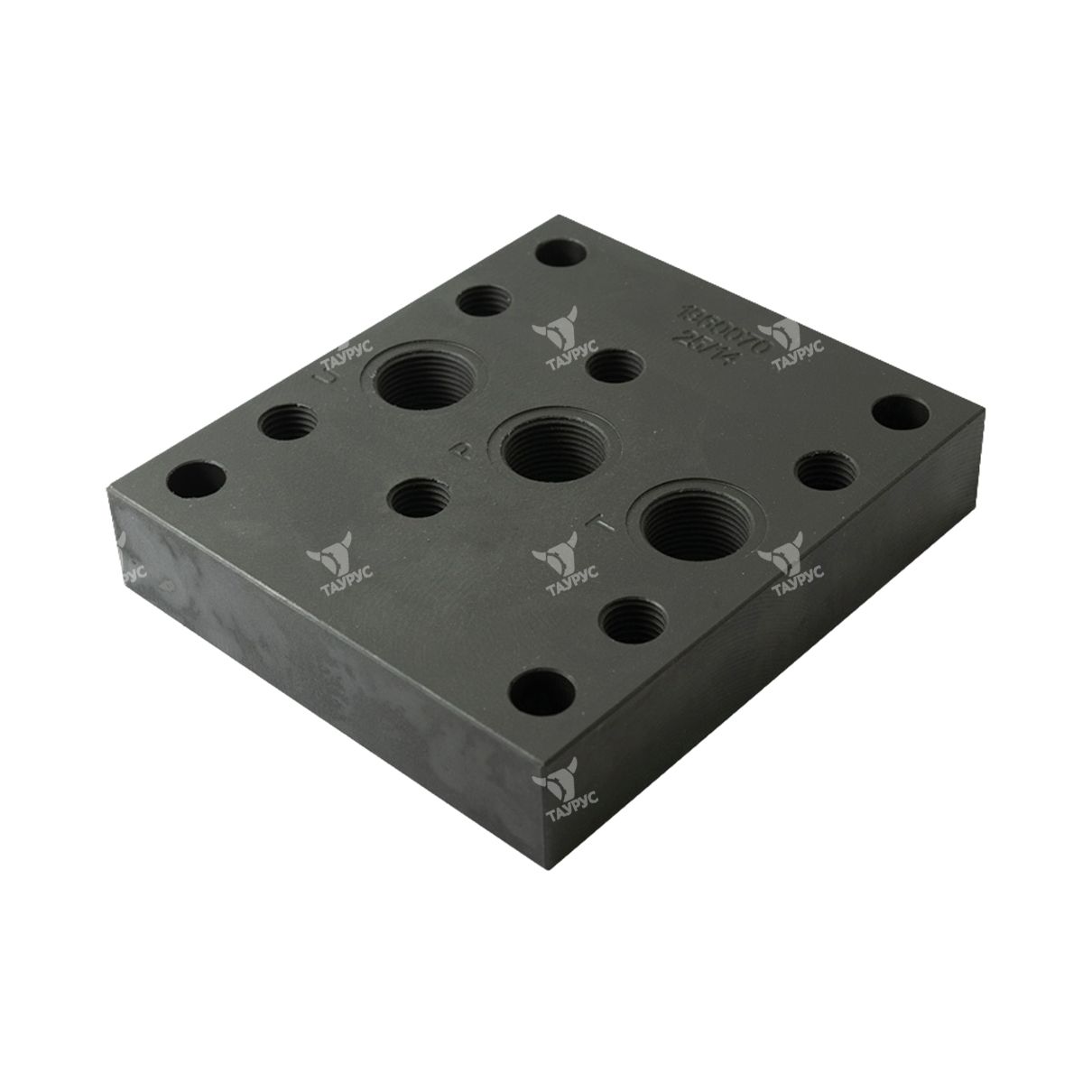 PMRQ* - Плиты монтажные для клапанов CETOP R06, R08 и R10 (Ду=10, 20 и 32 мм)