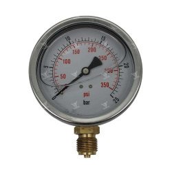 PG-100-B-025-G - Манометр вибростойкий, 0-25 бар, радиальный