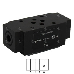 КОМ 6/3А - Гидроклапан обратный в линии А