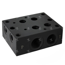 D07SPS12G - Плита монтажная для ВЕХ16 выходы вбок, G3/4"