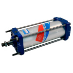 1022-100х0050 - Пневмоцилиндр (крепление - удлинённые стяжки)