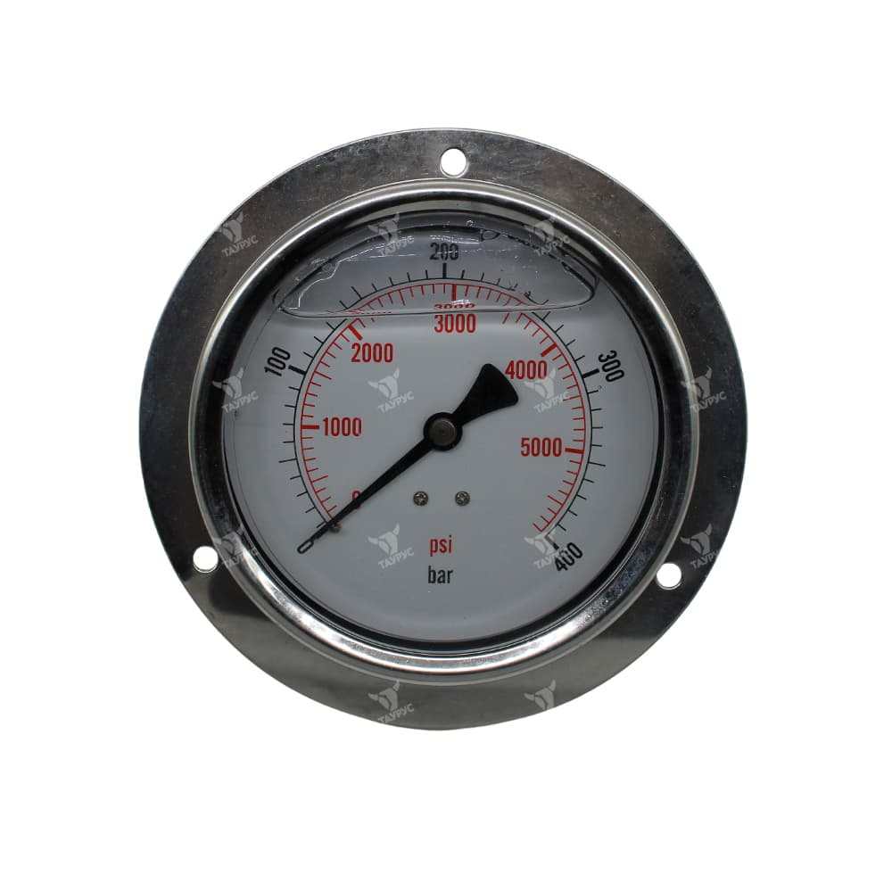 PG-100-F-400-G - Манометр вибростойкий, 0-400 бар, присоединение осевое