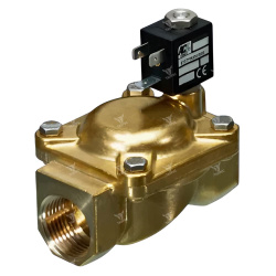 E207DB12///30E - Клапан запорный с мембранным усилением в сборе с катушкой