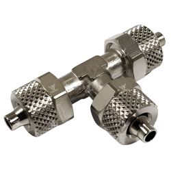 3090600 - Фитинг - тройник с накидными гайками