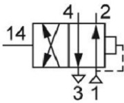 Схемное обозначение В63-25А-01
