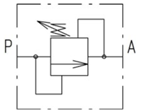 Гидравлическая схема клапанов Г54-3
