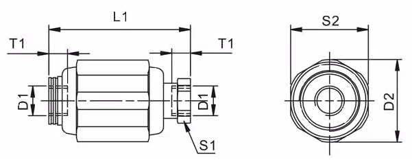 Размеры дросселей MK10G, MK15G, MK20G, MK25G, MK30G, MK6G, MK8G