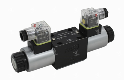 Рис. 1 Моноблочный золотниковый гидрораспределитель с прямым электромагнитным управлением