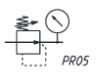 PR05 - регулятор без сброса давления, со встроенным манометром