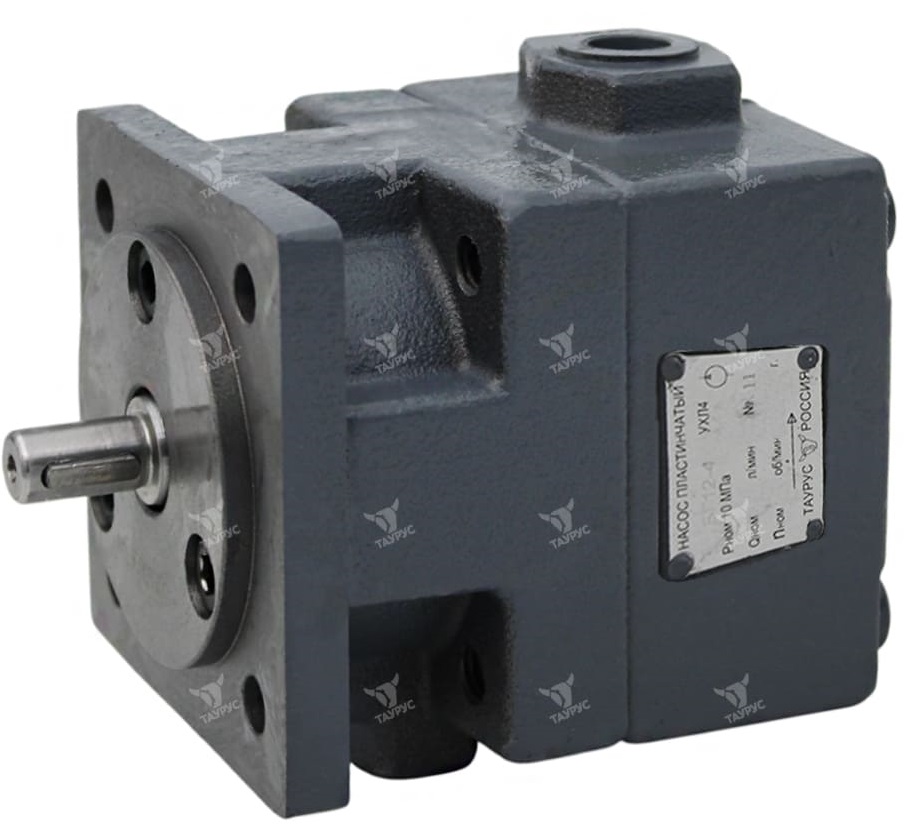 Насос пластинчатый однопоточный БГ12-4