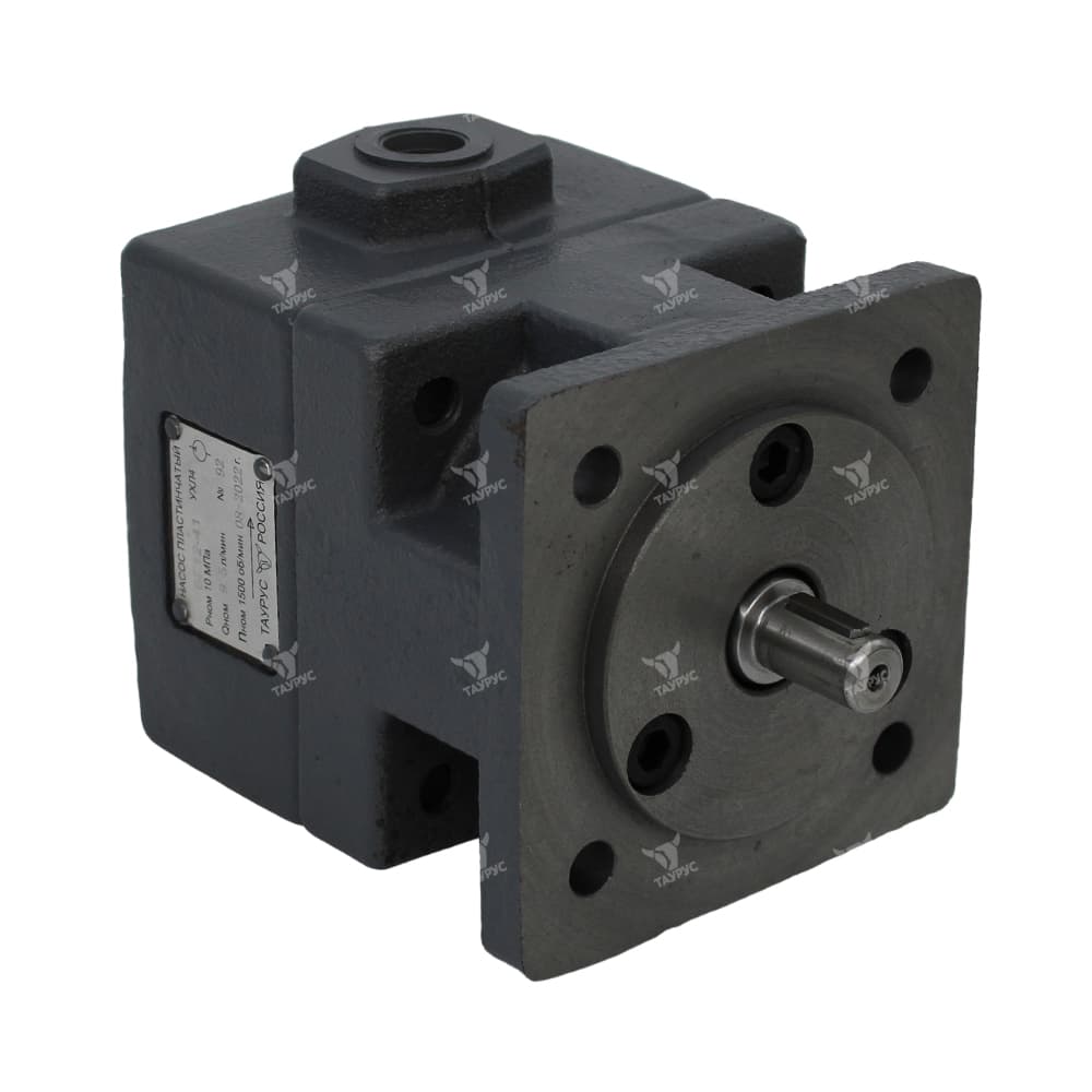 Насос пластинчатый однопоточный БГ12-4