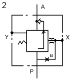 Схема гидроклапана 2 Схема гидроклапана 2