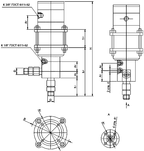 Чертёж насосов НП 1/320М, НП1/320М, НП-1/320М, НП-1-320М, НП-1-320, НП 8/320М, НП8/320М, НП-8/320М, НП-8-320М, НП-8-320