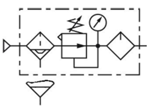 Графическое обозначение блока кондиционирования БК