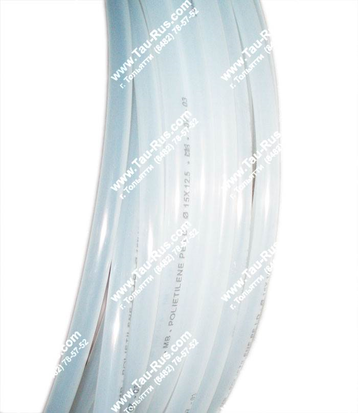 PE 15x12,5 пневматическая полиэтиленовая трубка (прозрачная) PE 15x12,5 пневматическая полиэтиленовая трубка (прозрачная)