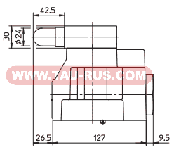 Размеры клапанов Atos AGIR-20, AGIRR-20